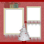 Free 12x12 Digital Scrapbook Christmas Themed Downloads