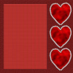 Free Valentines Day Digital Scrapbook Paper Downloads 3