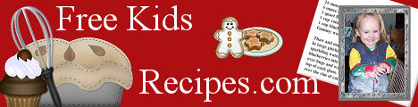 free custom childrens  recipe scrapbook online website