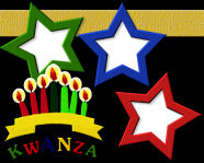 free kwanza photo greeting cards in kwanza colors