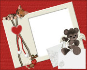 free cupid valentines day photo cards to print