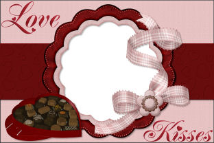 Free Valentines Day Photo Greeting Card from PrincessCrafts Digital Scrapbooking.